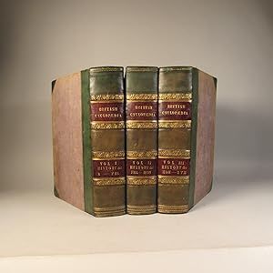 British Cyclopedia. Of Literature, History, Geography, Law, and Politics Three volume set.