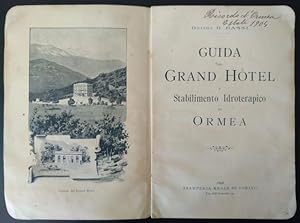 Guida del Grand Hotel e Stabilimento Idroterapico di Ormea.