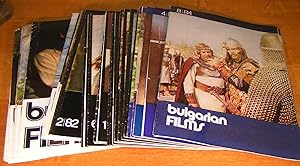 BULGARIAN FILMS lot of 39 Magazines, 1980 to 1984 (complete run except for no. 5 of 1980)vol. I n...