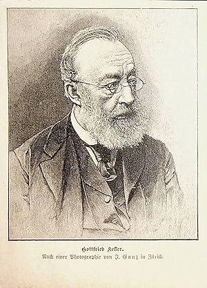 KELLER, Gottfried Keller (1819-1890) Schriftsteller