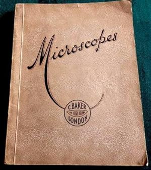 Microscopes and Accessories Catalogue 1935-36 with 2 1937 supplement leaflets. 122 pages