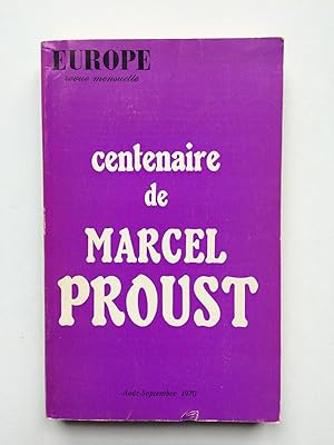 Centenaire de Marcel Proust