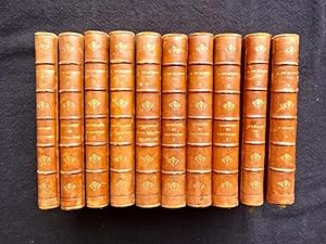 UVRES d'Alfred de Musset. 10 volumes illustrés des photographies de Collin
