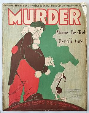 Murder. Shimmy et Fox-Trot par Byron Gay 1920