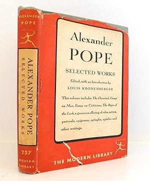 Alexander Pope: Selected Works