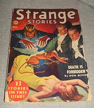 Strange Stories for October 1939 Volume 2 Number 2