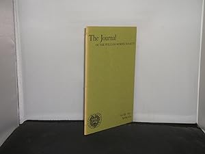 The Journal of the William Morris Society Volume Three Spring 1974 to Winter 1978, complete volum...