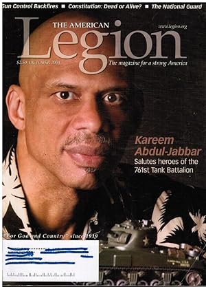 The American Legion Magazine: October 2004 Kareem Abdul-Jabbar (Cover)