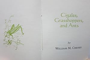 CIGALES, GRASSHOPPERS, AND ANTS