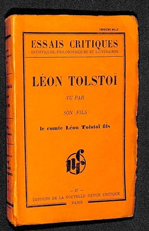 Léon Tolstoï vu par son fils.