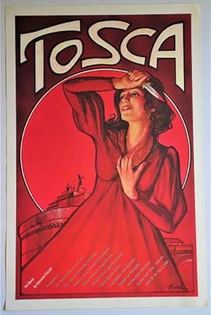 TOSCA, An Opera By Giacomo Puccini: Performance Poster