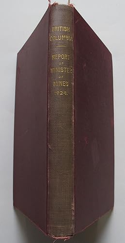 Annual Report of the Minister of Mines for the Year Ended 31st December 1924