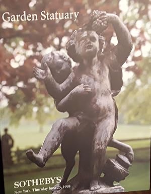 Garden Statuary - Thursday, June 25, 1998/Sale # 7156/ Lots 1-285