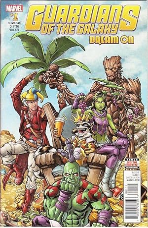 Guardians Of The Galaxy: Dream On #1 (2017) One-Shot Comic