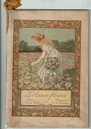 L'Année fleurie. Poésies de Charles Fuster. Illustrations L. Trianon