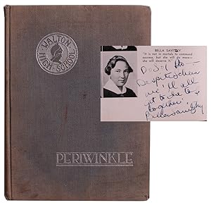 The Walton Periwinkle. [High School Yearbook Featuring Bella Abzug's Inscribed Senior Class Portr...
