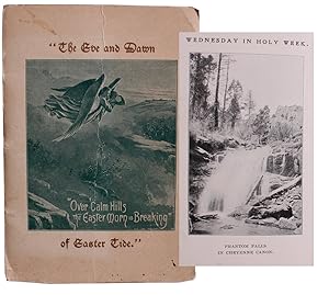 "The Eve and Dawn of Easter Tide" with Scenes in the Rocky Mountains