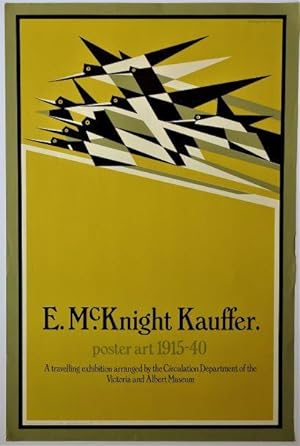 E. McKnight Kauffer Poster Art 1915-1940: Exhibition Poster