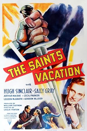 SAINT'S VACATION, THE (1941) One sheet poster