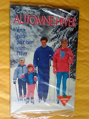 Canadian Tire. Catalogue automne/hiver 1989