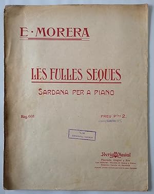 Les Fulles Seques. Sardana per a Piano Enric Morera 1919