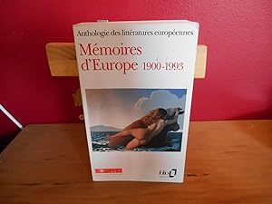 MEMOIRES D'EUROPE T.3, 1900-1993