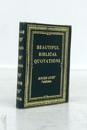 Beautiful Biblical Quotations (Miniature book)