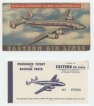 Eastern Air Lines passenger ticket.