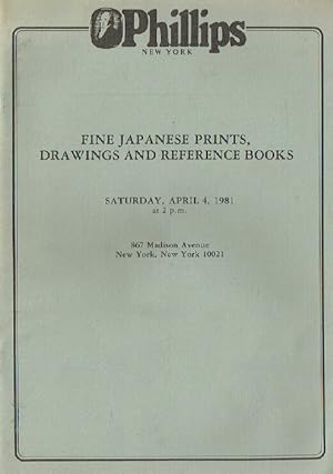 Phillips April 1981 Fine Japanese Prints, Drawings & Reference Books