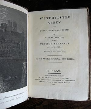 Westminster Abbey; with other occasional poems, and a free translation of the Oedipus Tyrannus of...