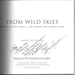 From Wild Skies: Raptors by Tony Angell, Lars Johnson, Thomas Quinn.