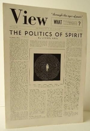 VIEW "through the eyes of poets" Feb.  March 1942.