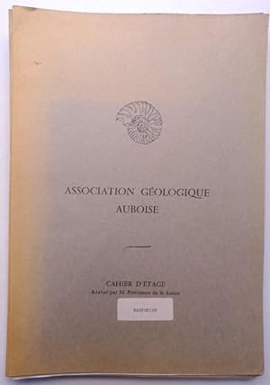 Association Géologique AUBOISE - Cahier d'Étage - BARREMIEN