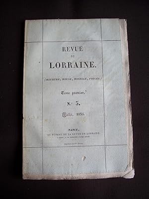 Revue de Lorraine - N°3 Juillet 1835
