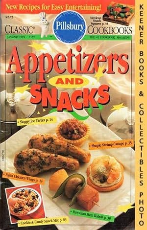 Pillsbury Classic #155: Appetizers And Snacks: Pillsbury Classic Cookbooks Series