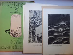 Relevés trimestriels par Jan Bruller. 5 Printemps 1933. Ce cahier contient La Prison de Verre & L...