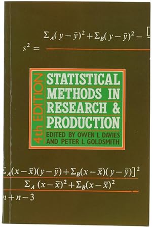 STATISTICAL METHODS IN RESEARCH AND PRODUCTION.: