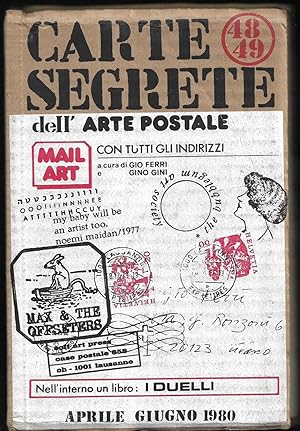Carte segrete dell'arte postale - Anno XIV - aprile-settembre 1980 - n.48/49 All'interno un libro...