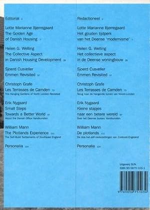 OASE tijdschrift voor architectuur architectural journal # 61 Suburbia and social democracy Neoli...