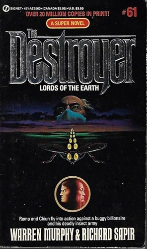 LORDS OF THE EARTH: The Destroyer No. 61