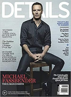 Details Magazine, June/July 2014 (Michael Fassbender Cover)
