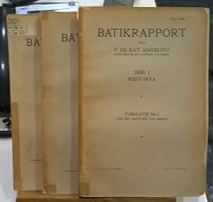 Batikrapport: West-Java, Midden Java, Oost-Java