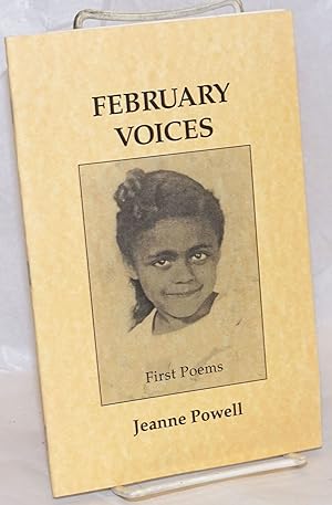 February voices; first poems