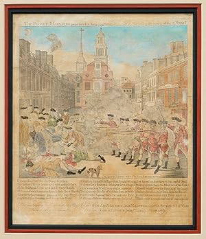 Paul Reveres Iconic Boston Massacre Print