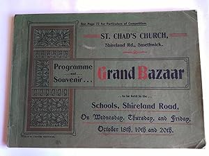 Official Handbook of the Grand Bazaar. St. Chad's Schools Smethwick 1905