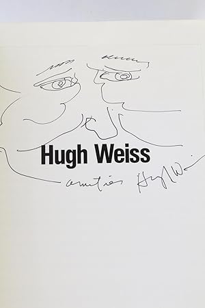 Catalogue de l'exposition des oeuvres d'Hugh Weiss au Centre National des Arts Plastiques