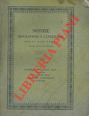 Di Giambattista Dall'Olio reggiano e del Dottor Fisico Giovanni Castiglioni modonese.