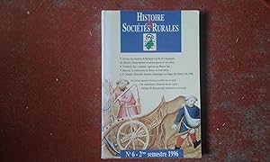 Histoire & Sociétés rurales, N° 6, 2ème semestre 1996