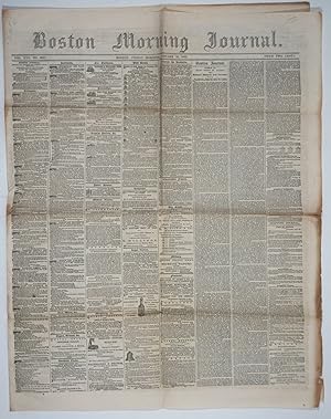 China and Civil War News articles appearing in Boston Morning Journal Vol. XXX, No. 8924, January...