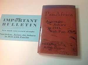 PanAfrica - Signed by Dawson Across the Sahara in 1941 with Pan Am